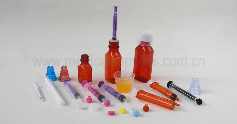 a full ranges of oral syringes